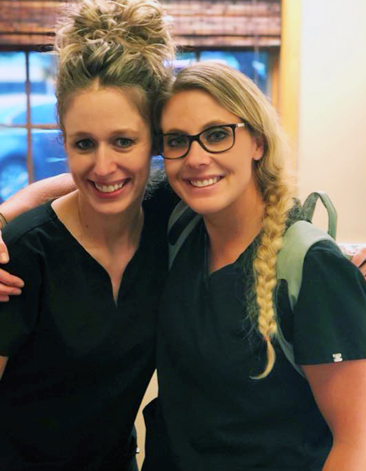 Photos of a dental hygienist and assistant who work at Bhargava Family Dentistry